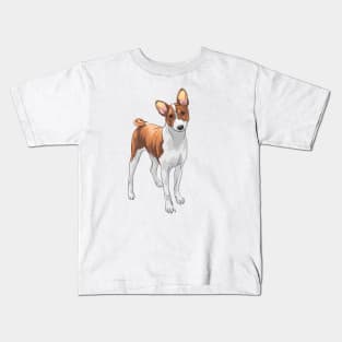 african barkless dog Kids T-Shirt